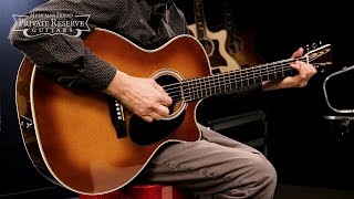 Martin Ambertone GPC28E Grand Performance AcousticElectric Guitar [upl. by Yztim764]