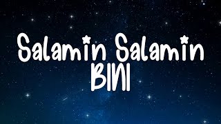 Salamin Salamin  BINI [upl. by Socem998]