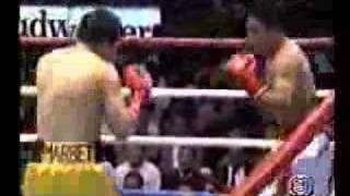 Saman VS Humberto Gonzalez Fight of the Year 95 R3 [upl. by Nayrda]