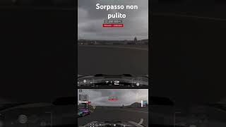 Differenze di sorpasso  Gt7 gt7 granturismo7 granturismo simracing youtubeshorts [upl. by Eremihc]