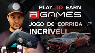 R Games  Primeiro Game P2E de Corrida Blockchain Interoperável com NFTs Personalizáveis [upl. by Mitinger]