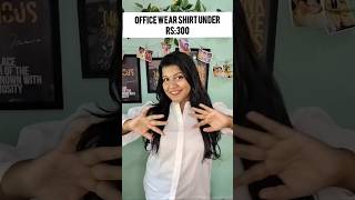 Office Wear Shirts for Women Under Rs300😍 short myntra [upl. by Kamillah]