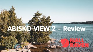 Fjallraven Abisko View 2 Review  the perfect tent for the summer [upl. by Marcella123]