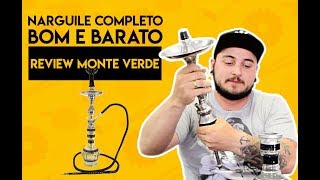 Narguile Egípcio Barato Bom e Completo  Monte Verde  Review [upl. by Heinrich]