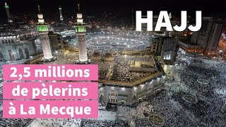 Le hajj 5 jours de pèlerinage à La Mecque  AFP Photo [upl. by Marney288]