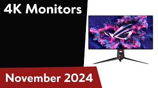 TOP6 Best 4K Monitors 2024 UltraHD 2160p [upl. by Ackerman]