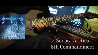 Sonata Arctica  8th Commandment  Guitar Solo Cover [upl. by Kos]