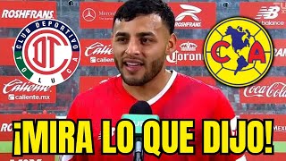 ¡EXCLUSIVO ¡MIRA LO QUE DIJO ALEXIS VEGA SOBRE JUGAR EN EL CLUB AMÉRICA NOTICIAS DEL CLUB AMÉRICA [upl. by Akerley]