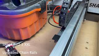 Shapeoko 3 XXL Chain Rail Upgrade  Fun with Screws [upl. by Jerold631]