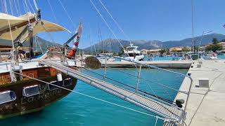 Lefkada port Vasiliki new Marina overview [upl. by Eiralam]