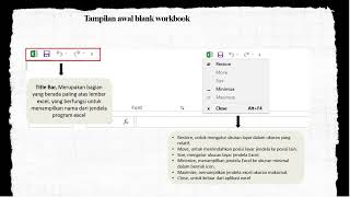 Tugas Teknologi Informasi “Pengenalan Basic Microsoft Excel” [upl. by Goodson]