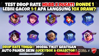 DRAW EVENT MLBB X DUCATI RONDE 1‼️ PAKAI TOKEN GRATISAN AUTO PANEN SKIN EPIK LIMITEDLUCKYBOX [upl. by Oeak]