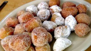 Zeppole  Italian Doughnuts Recipe by Laura Vitale  Laura in the Kitchen Episode 163 [upl. by Eenehs]