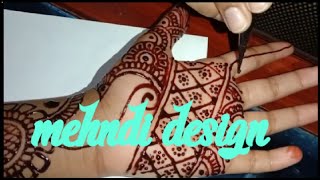 Easy simple mehndi designmailanji design aflans world [upl. by Balbinder]