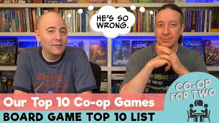 Our Top 10 Favorite Cooperative Board Games 4k [upl. by Zumwalt]