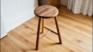 Making A Three Legged Stool [upl. by Thilde]