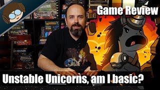 Going Basic  An Unstable Unicorns Card game Review [upl. by Ennyrb]