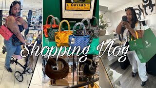 VLOG  SHOPPING  GOYARD COPERNI JW PEI  KURT GEIGER amp MORE [upl. by Letsyrk]