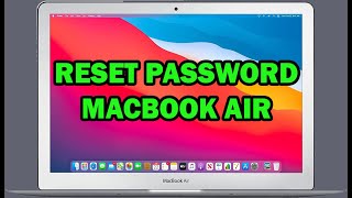 Cara Reset Password Laptop Macbook Air [upl. by Knitter442]