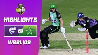 Hobart Hurricanes v Melbourne Stars  WBBL09 [upl. by Bushweller]