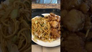 Panda Express Chow Mein and Orange Chicken [upl. by Acimak8]