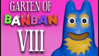 Garten of Banban 8 Gameplay    ALL BOSSES  SECRET ENDING [upl. by Annaor]