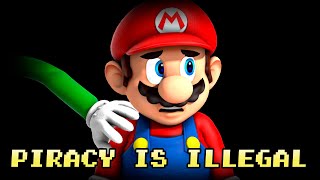 Mario Delves Into Nintendo AntiPiracy Screens [upl. by Earized815]