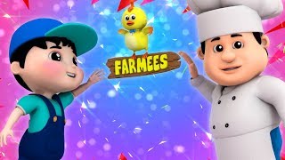 Pat A Cake Pat A Cake Bakers Man  Nursery Rhymes  Children Songs  Baby Rhymes by Farmees [upl. by Cheston]