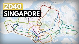 Singapore’s 40 BN Most Ambitious Metro Project 4K 🚇 [upl. by Yrdua]