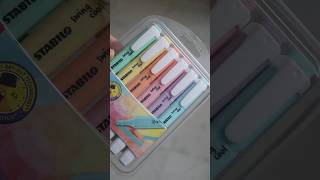 Stabilo swing cool pastel highlighters set of 6  Bullet journal week planner 23 [upl. by Camilo]