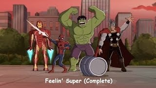 Phineas and Ferb Mission Marvel  Feelin Super Full Song Lyrics [upl. by Rashidi470]