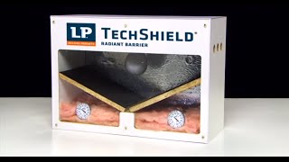 LP® TechShield® Radiant Barrier Product Demonstrator [upl. by Affer]