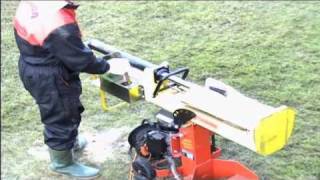 ZANON SLE 9 Orientable Wood Splitter  машина за цепене на дърва [upl. by Norrehs]