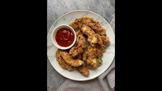 Avocado Fries  NO AIR FRYER NEEDED [upl. by Tessler]