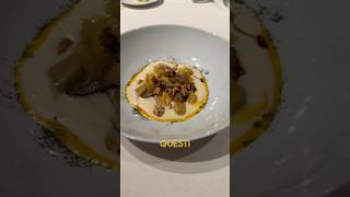 Nuovo ristorante stellato di Cannaviacciuolo food invitedby [upl. by Gallager52]