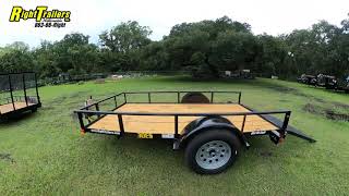 5X10 Big Tex Trailers 30ES10 Utility Trailer [upl. by Ellehcrad]