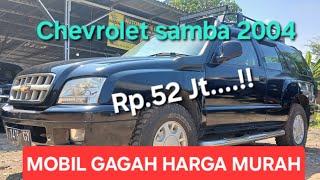 CHEVROLET BLAZER SAMBA 2004 DI JUAL DENGAN GARANSI MESIN 1000KM [upl. by Bob]