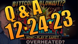 QampA AFTER LIVE STREAM  BITCOIN BLOWOUT CRYPTO EXPLODES SUPER EARLY Buy NOW or REGRET IT [upl. by Undry574]