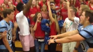 Friday Blitz Newsome High gets pumped up at morning pep rally [upl. by Uzziel814]