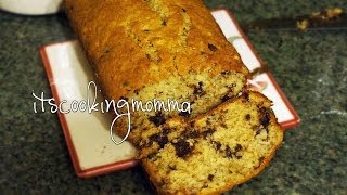 Delicious Moist Banana Bread at home  Kitchenaid Standmixer [upl. by Acceb]