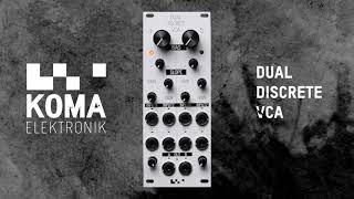 KOMA Elektronik  Dual Discrete VCA  Overview [upl. by Leddy]