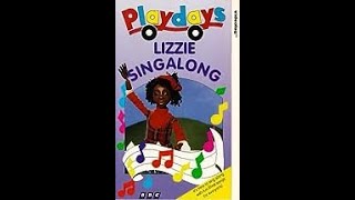 Playdays Lizzie Singalong 1993 UK VHS [upl. by Pizor]