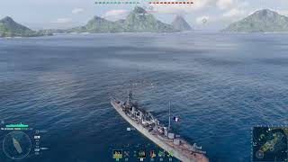 World of Warships  Random battle with DuguayTrouin Victory [upl. by Nine612]