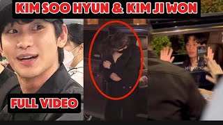 FULL VIDEO OF KIM SOO HYUN CONFIRMING HIS RELATIONSHIP WITH KIM JIWON AT BANGKOK [upl. by Donnelly50]