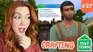 Playing Tiny Town Based on YOUR Comments The Sims 4 Tiny Town Challenge Part 27 [upl. by Acirema]