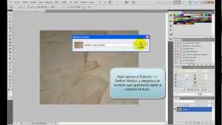 Como cargar texturas en Photoshop [upl. by Harim]