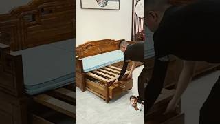 Sofa Kem bed furniture spacesavingidea bed sofa spacesaving youtubeshorts [upl. by Clarissa]