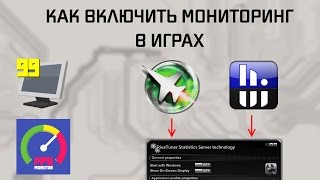 Мониторинг в играх Часть 1 Как включать что есть [upl. by Llenyl]