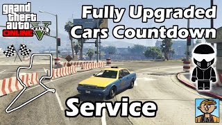 Fastest Service Vehicles 2015  Best Fully Upgraded Cars In GTA Online [upl. by Pegg943]