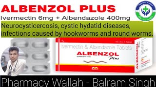 How to clinic Medicine Tab Albendazol Plus Used ll Side effects ll Profit and losses ll Bands Name [upl. by Aronle165]